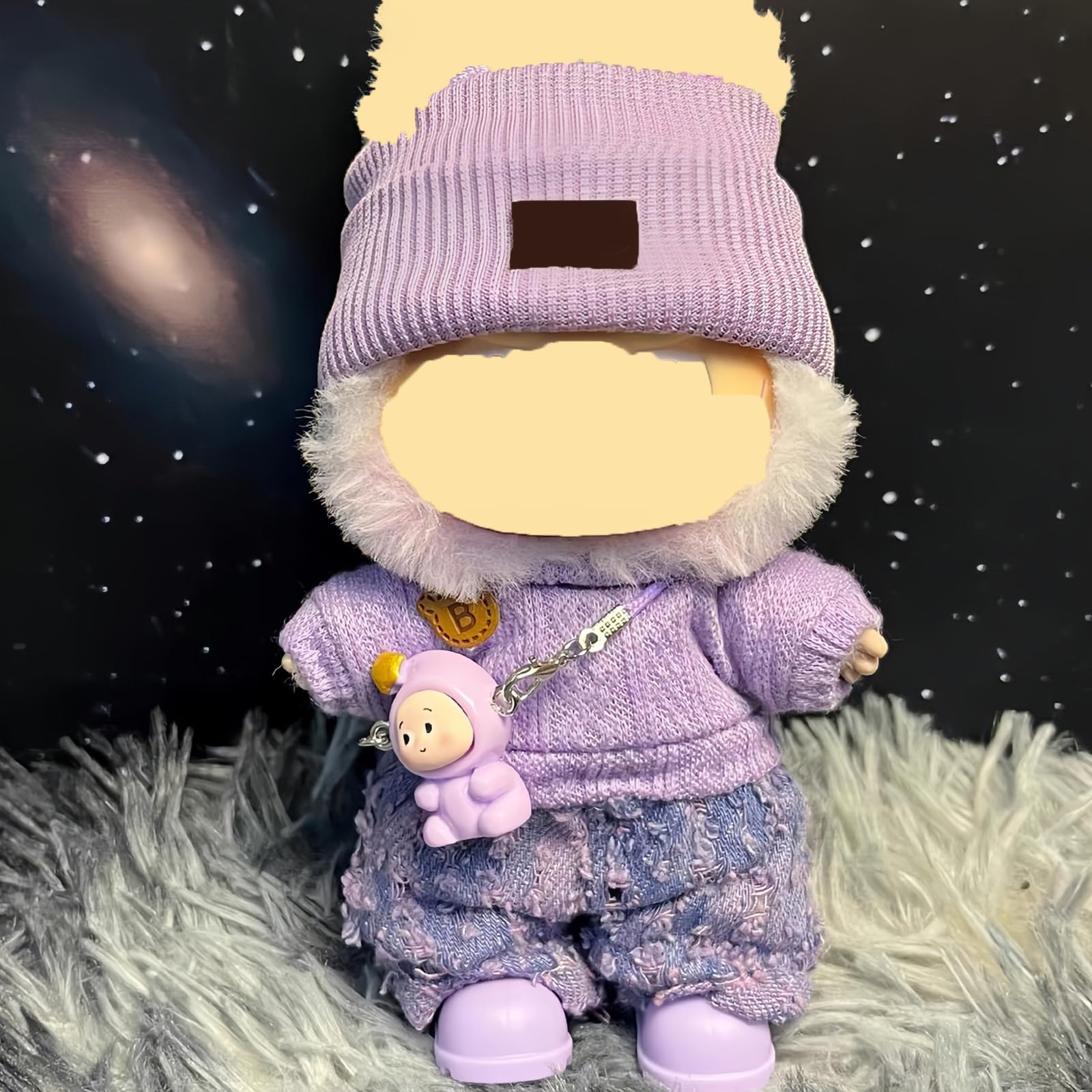 Amazon.co.jp: ラブブ 17cm 着せ替え服 オシャレ 6点セット